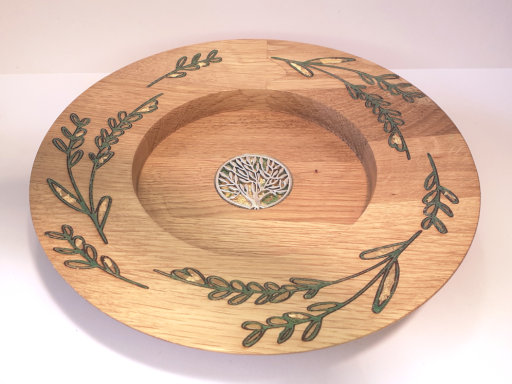 Tree and Leaf bowl