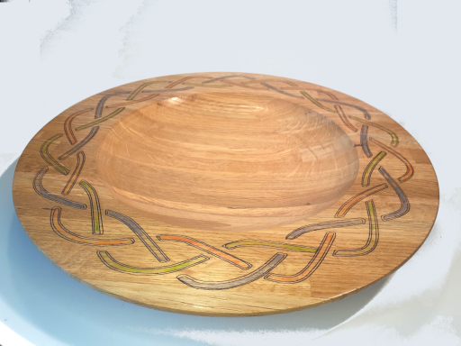 Celtic knot platter